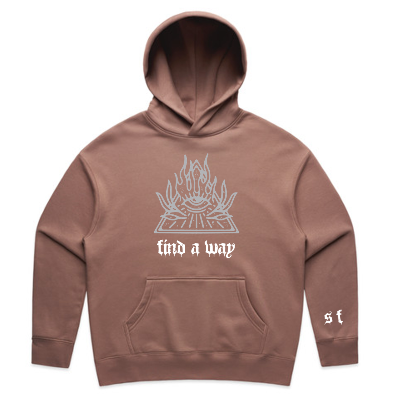 Always A Way - Faded Pink Hoodie