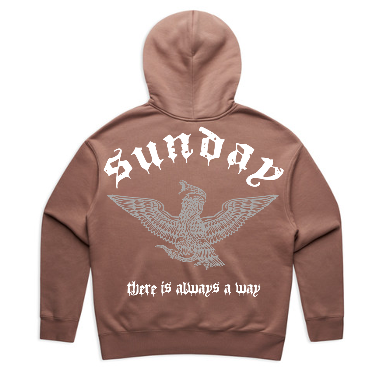 Always A Way - Faded Pink Hoodie