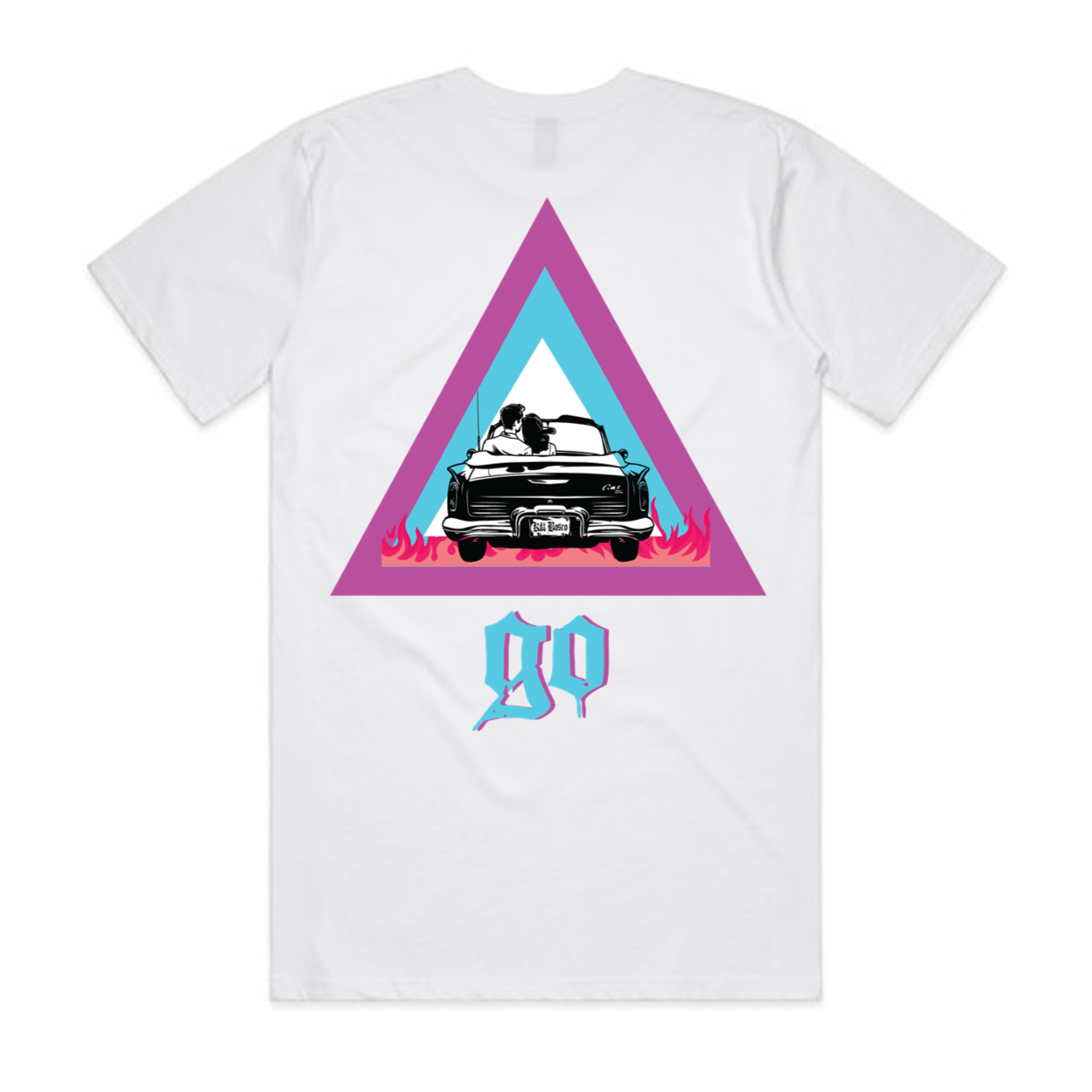 Kill Bosco - Go - White Tee