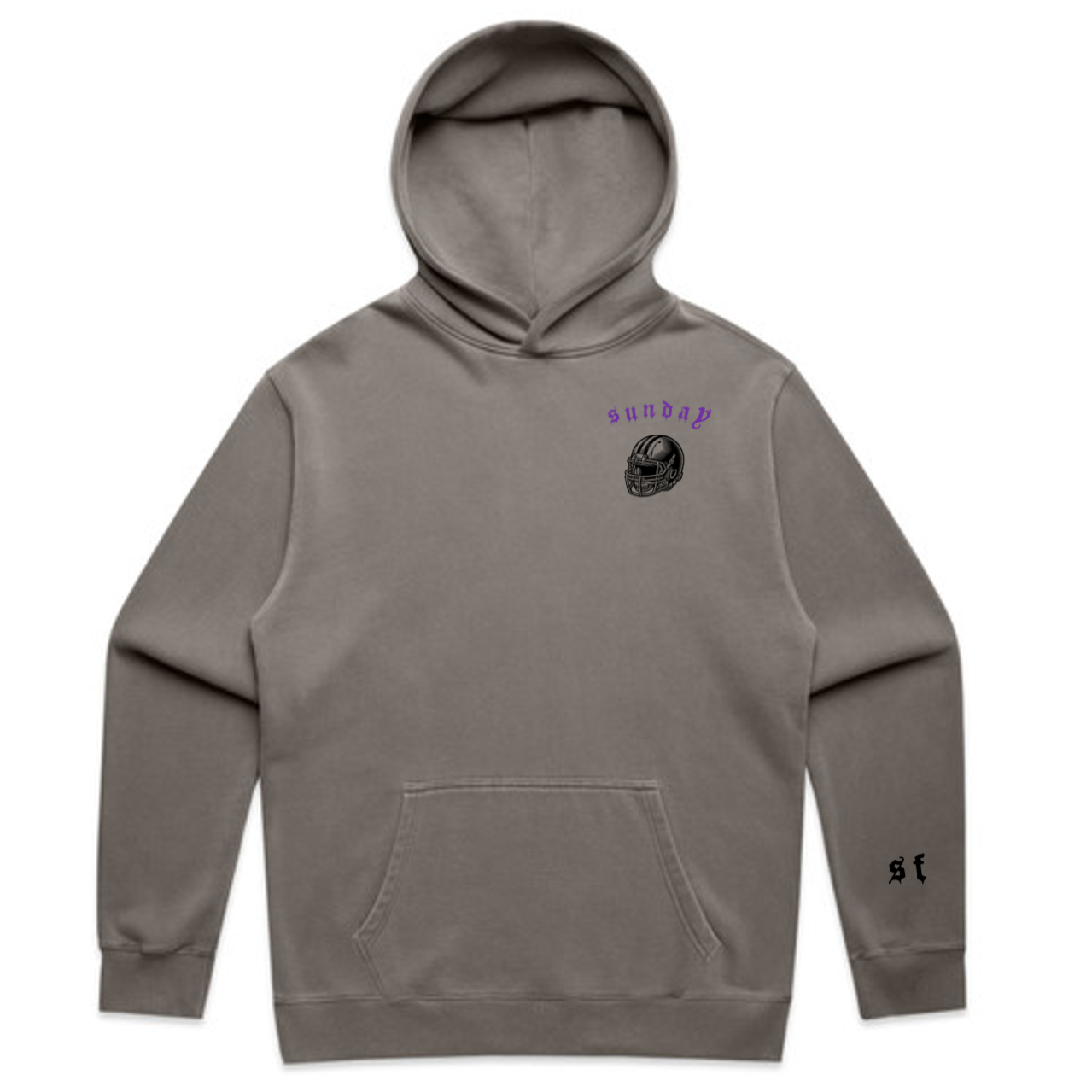 Montana Gray Wolves - Faded Hoodie