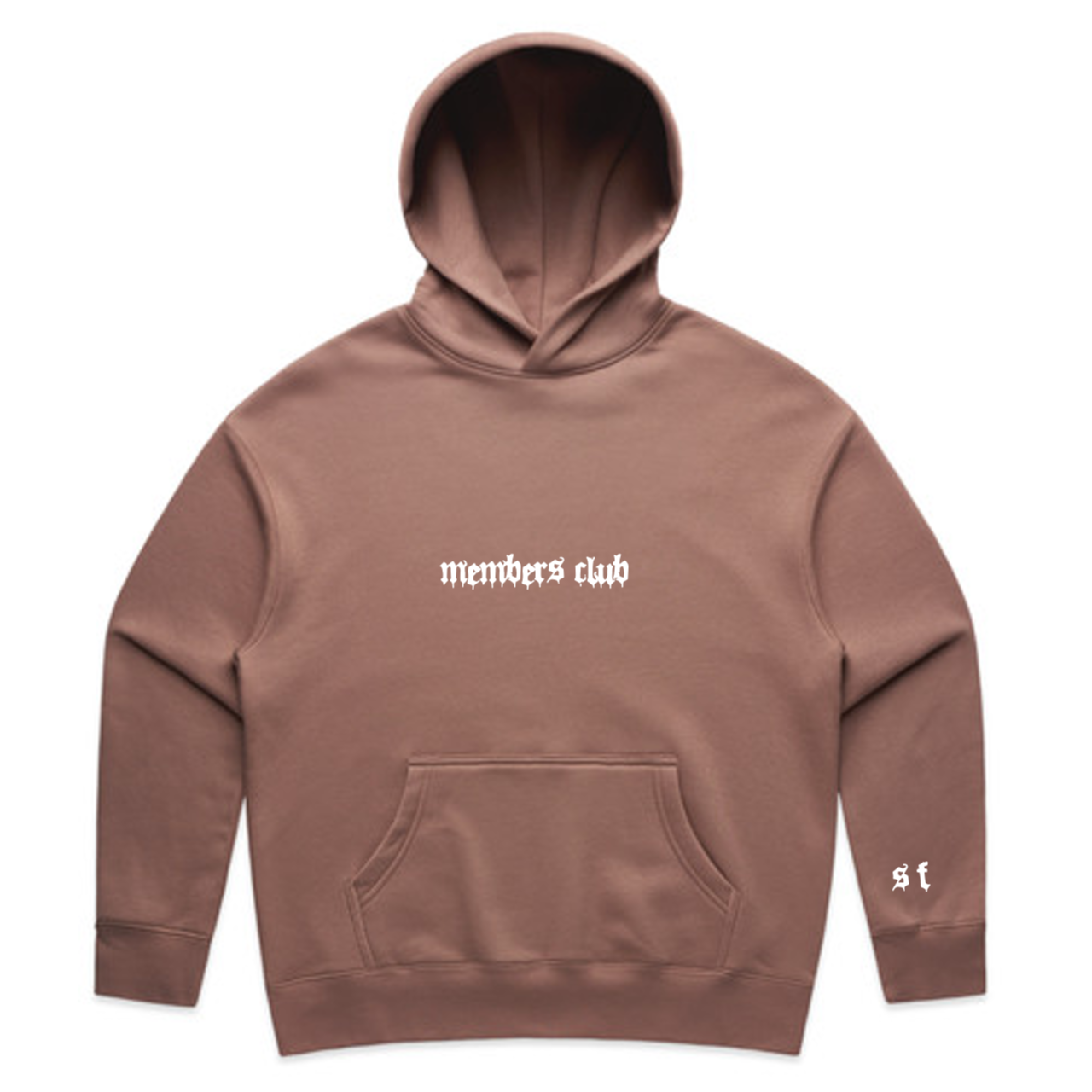 Members Club - Faded Pink Hoodie