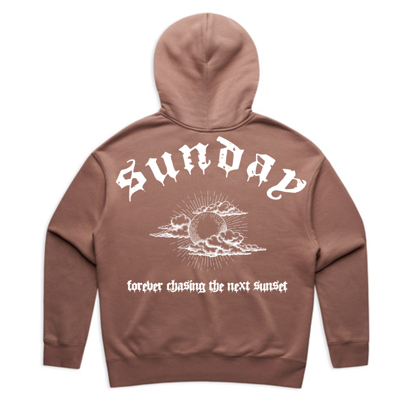 Forever Sunsets - Faded Pink Hoodie