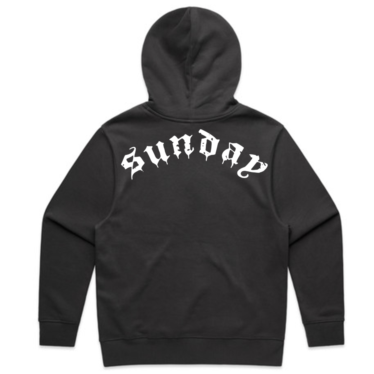 Members Club - Faded Black Hoodie